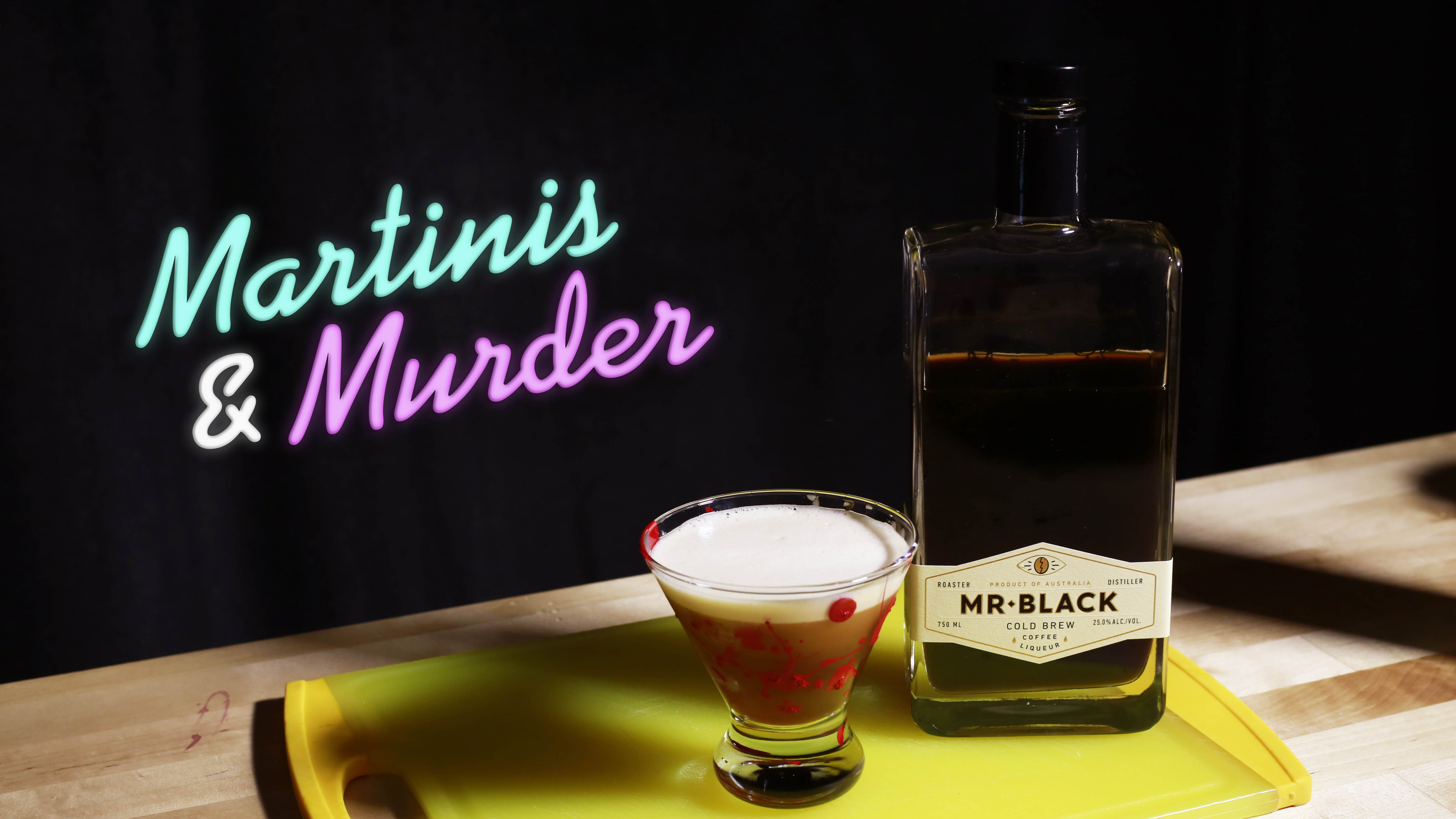 Martinis & Murder Cocktail Recipe Espresso Martini Martinis & Murder